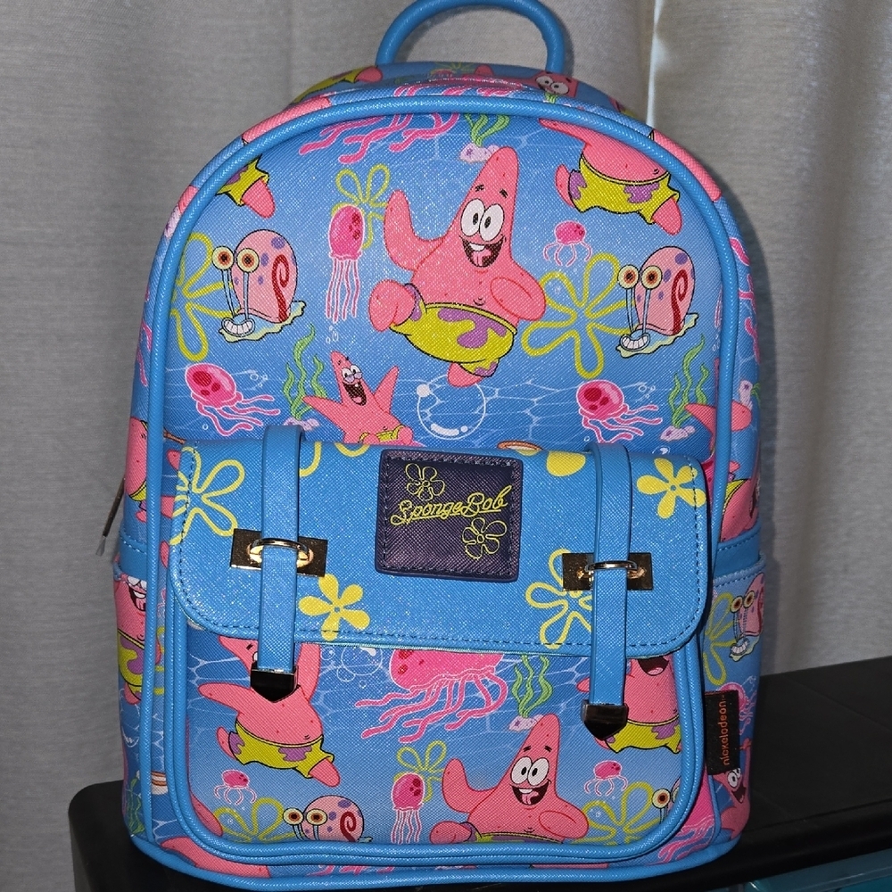 Wondapop Sponge BobSquare Pants Mini Backpack